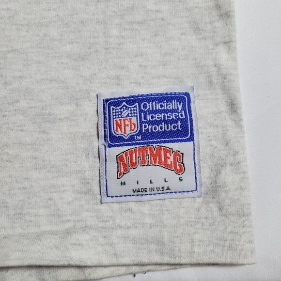 Vintage 90s Nutmeg Dallas Cowboys NFC Eastern Division T-Shirt Men’s XL NFL - Picture 8 of 12